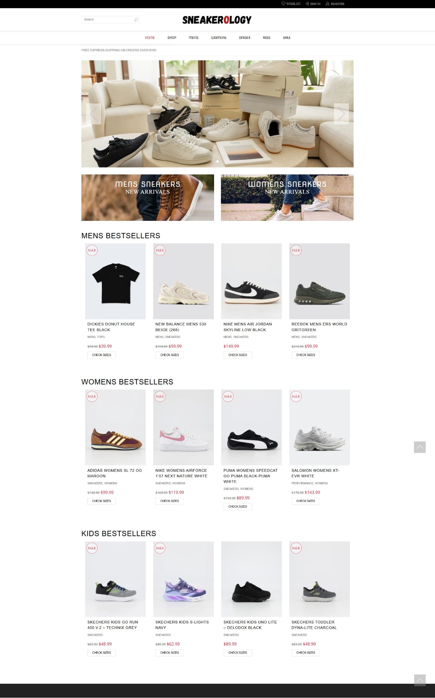 Sneakerology Before Home